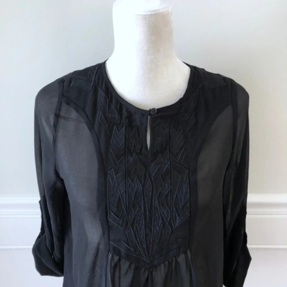 Collective Concepts Stitch Fix NWT Black Blouse - Picture 6 of 6
